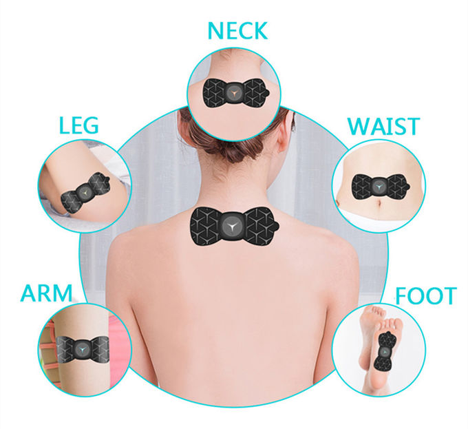 Massager cervical portátil conveniente, material do ABS da massagem da tração do pescoço